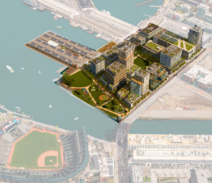 Brightworks is managing the LEED program for Phase 1 of Mission Rock, Tishman Speyer's joint development with the San Francisco Giants, which features infrastructure, a new park, two residential towers, and two office towers -- one housing Visa's new HQ.